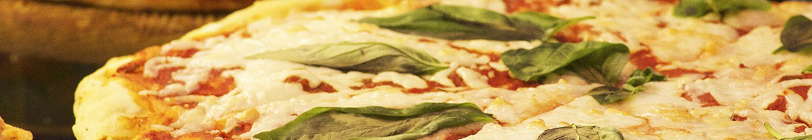 Eating Italian Pizza at Bacio Pizzeria restaurant in Washington, DC.